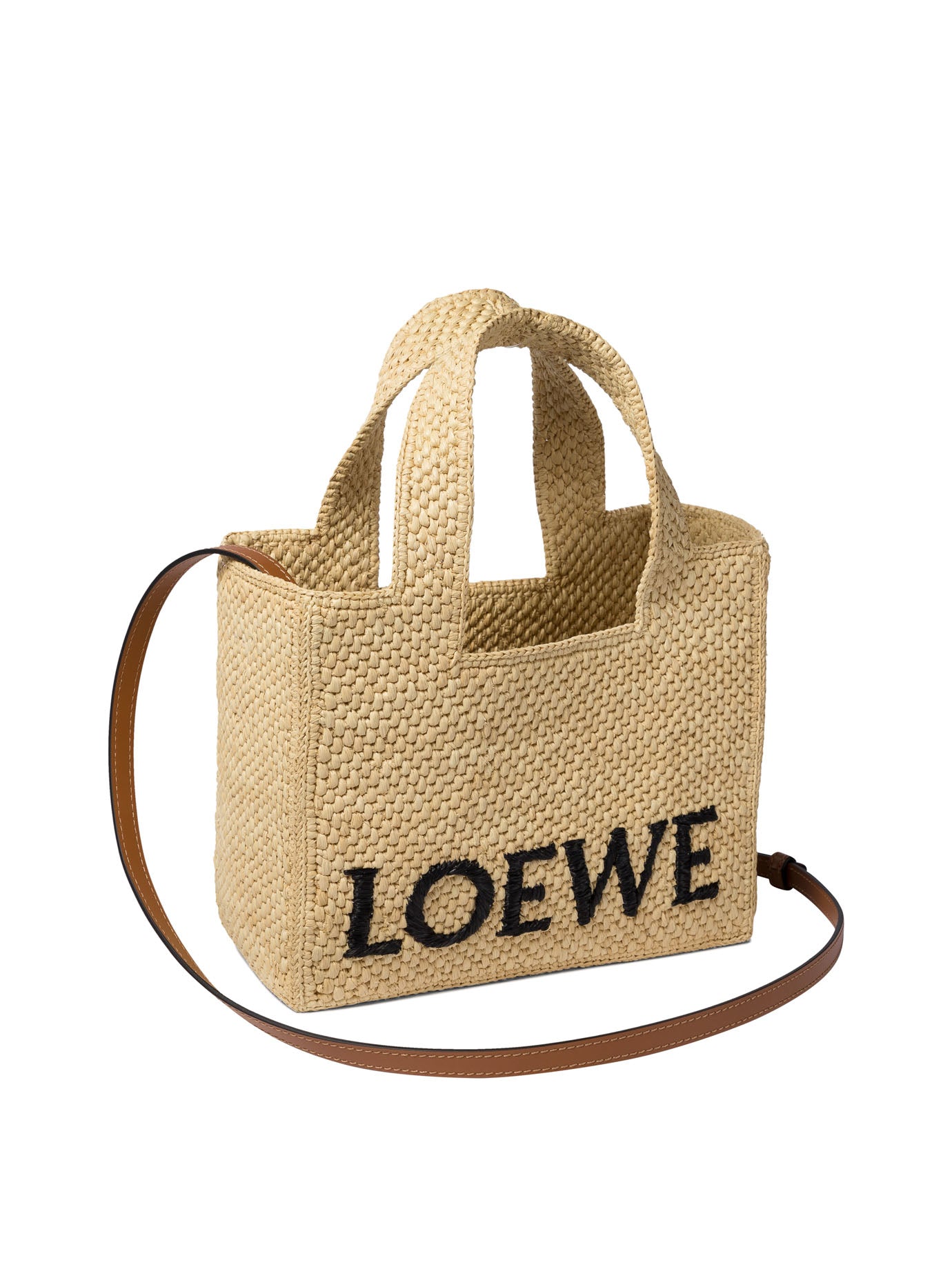 Small LOEWE Font Tote