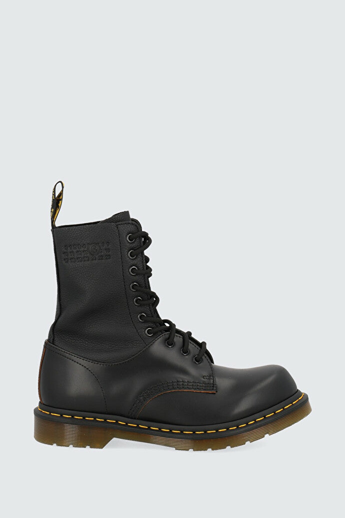 MM6 X Dr.Martens 10 Eyed Twisted Boots