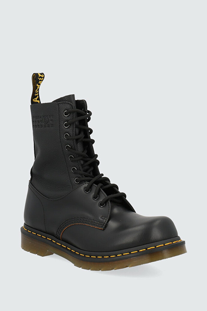 MM6 X Dr.Martens 10 Eyed Twisted Boots