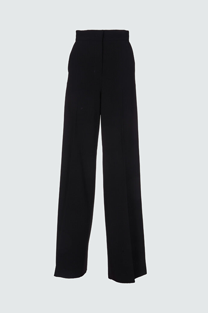 Straight cady trousers