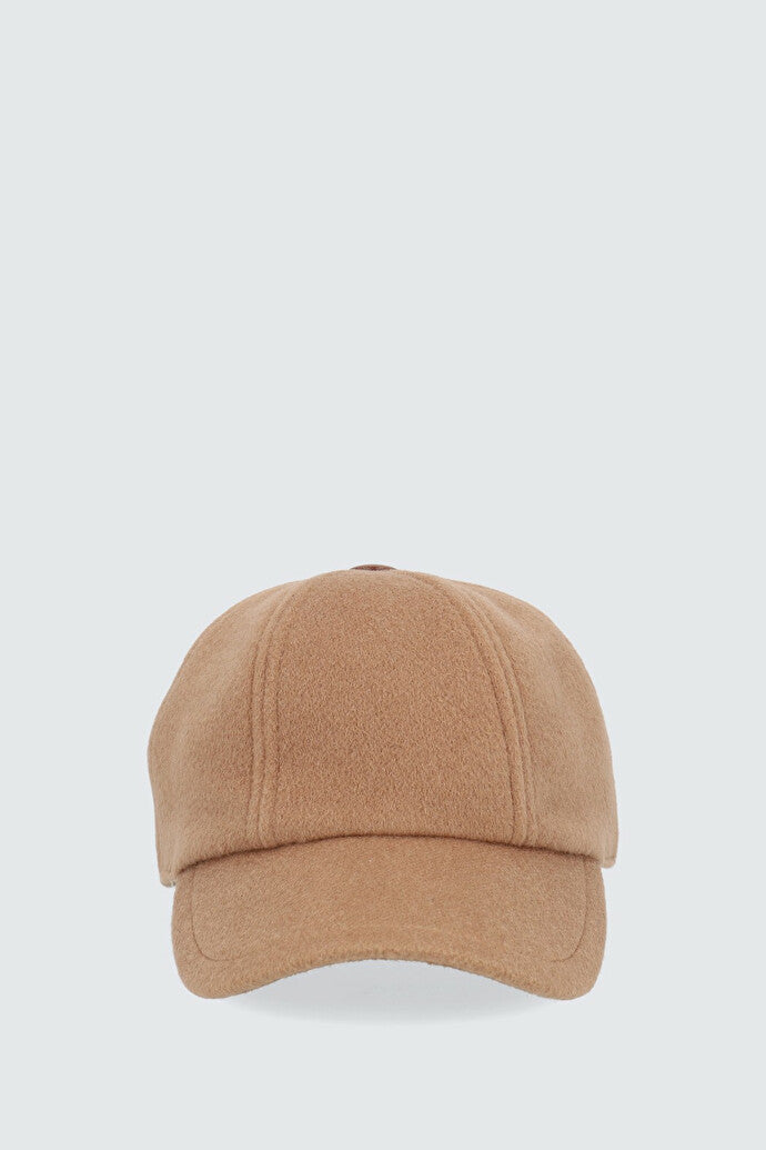 Cashmere baseball cap