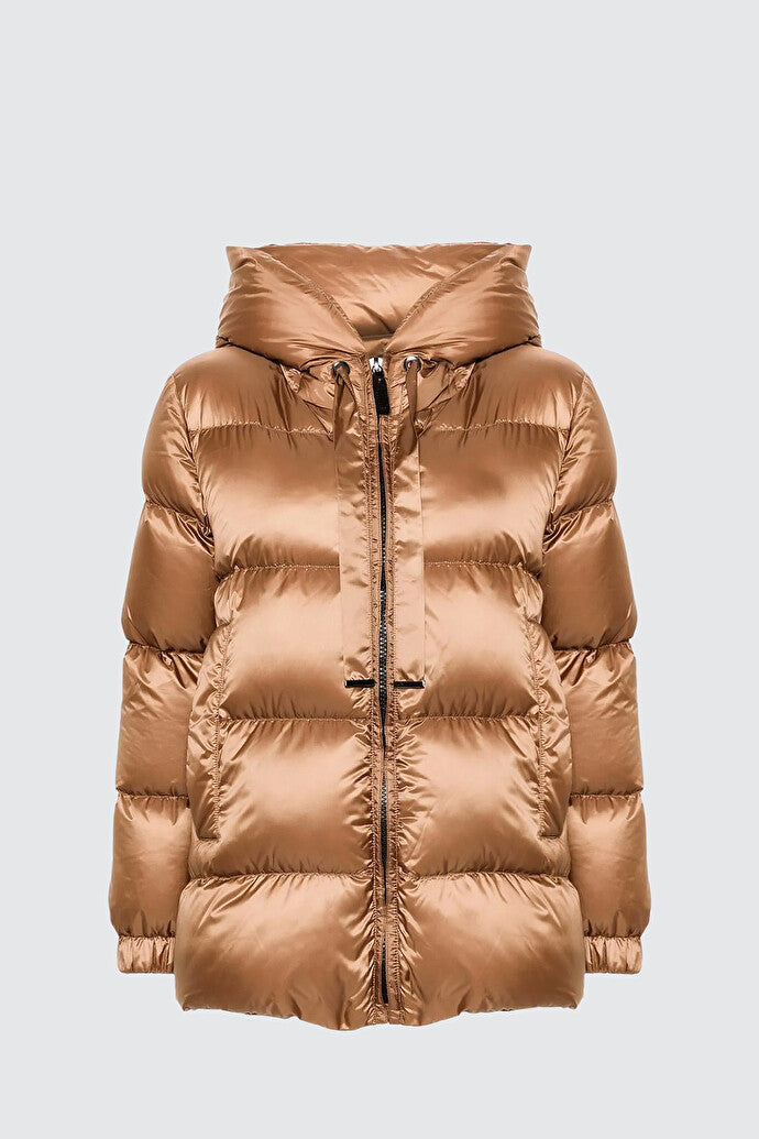 Water-repellent down jacket