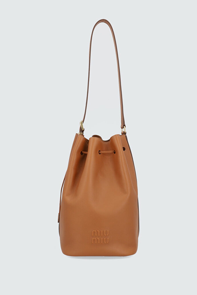 Leather Bucket Bag