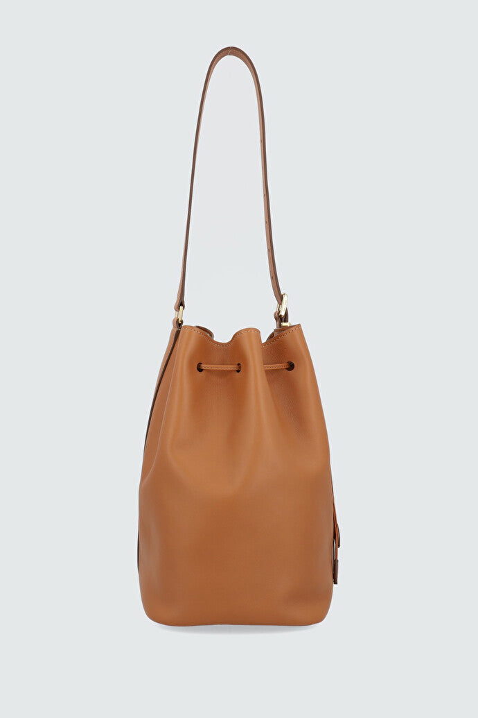 Leather Bucket Bag