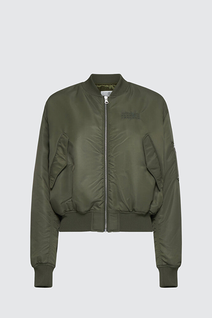 Crop Bomber Jacket