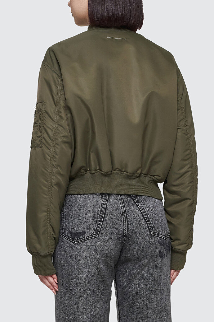 Crop Bomber Jacket