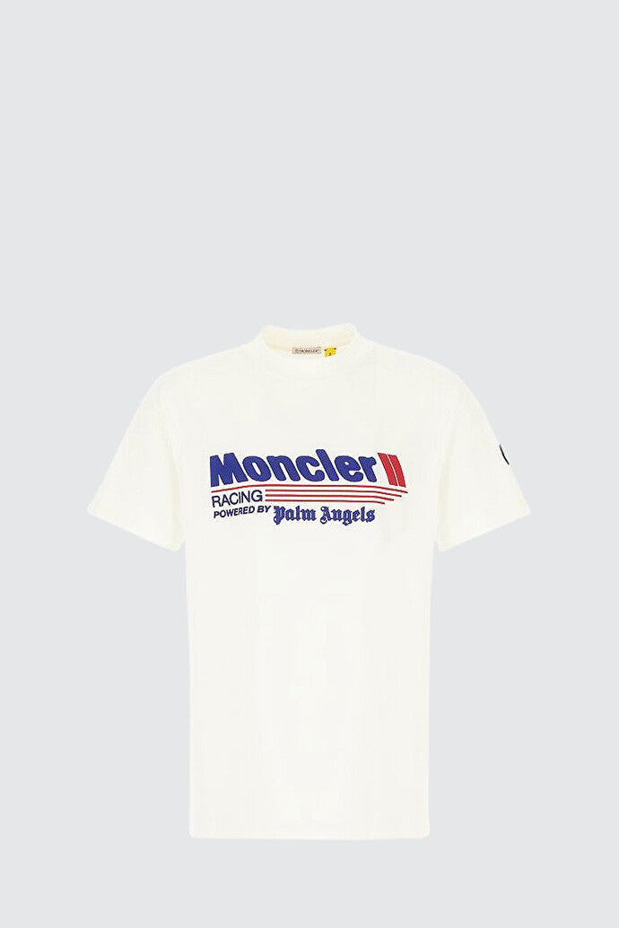 Moncler x Palm Angels Racing Logo Cotton T-Shirt