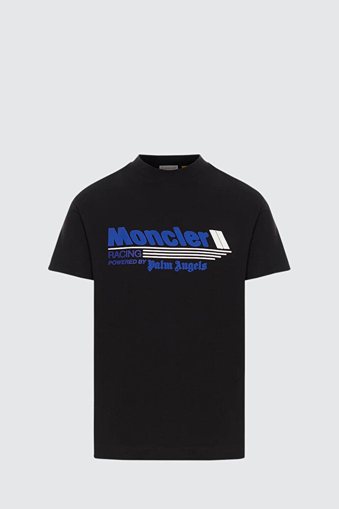 Moncler x Palm Angels Racing Logo Cotton T-Shirt