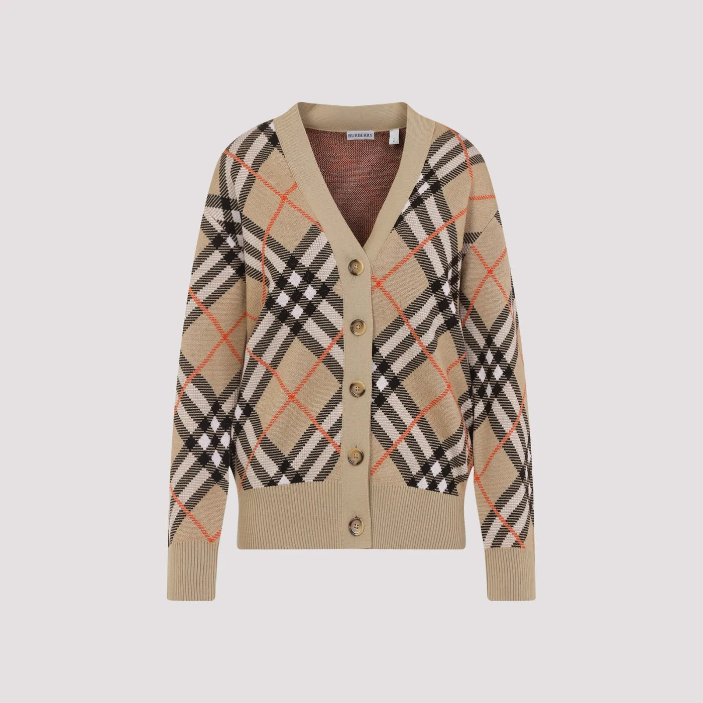 Check Cardigan
