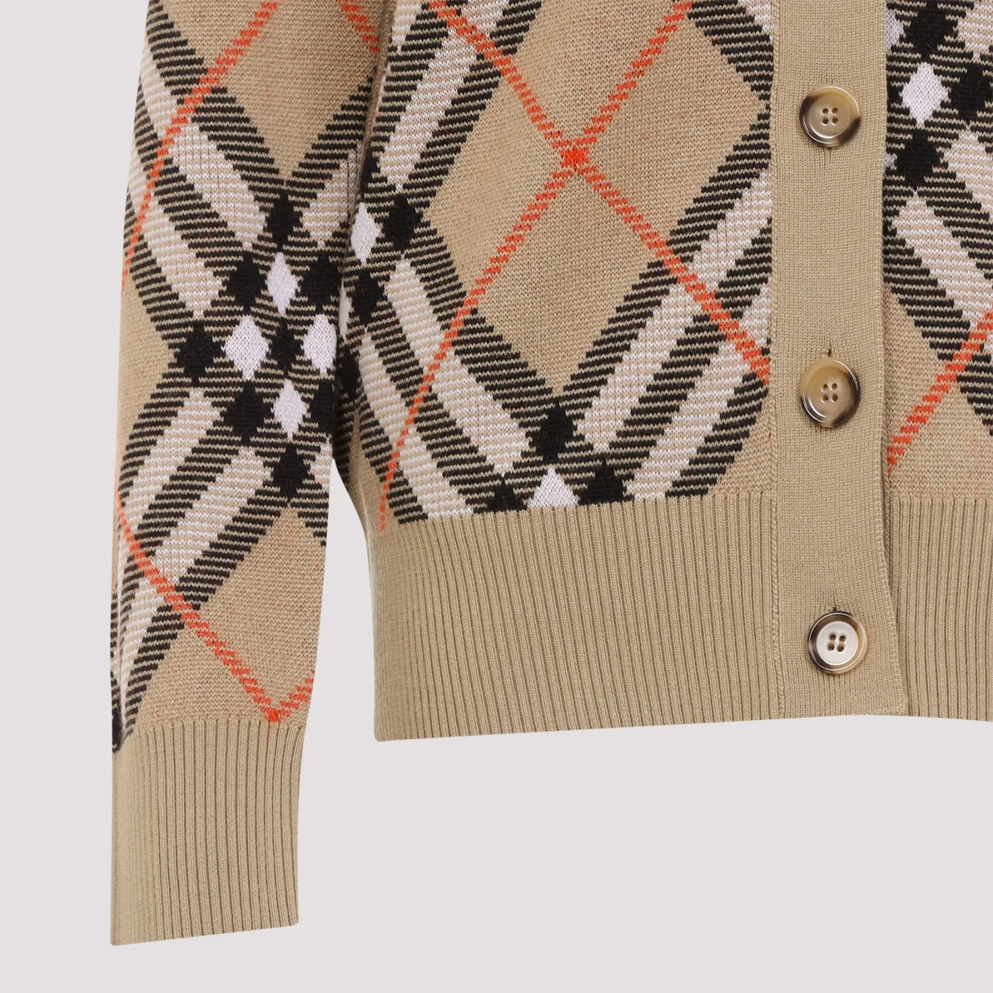 Check Cardigan