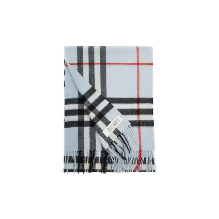 Checked Cashmere Scarf