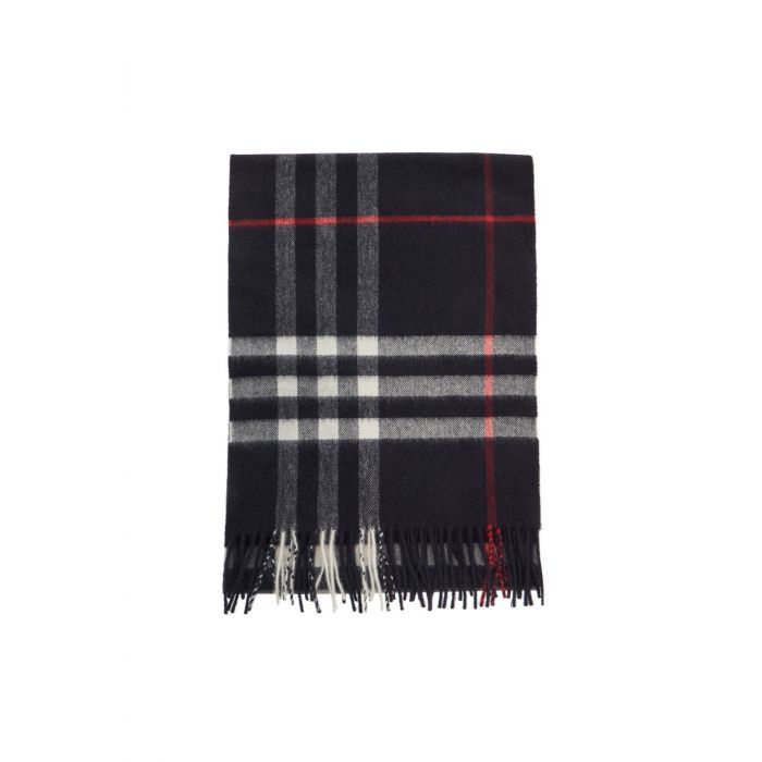 Checked Cashmere Scarf