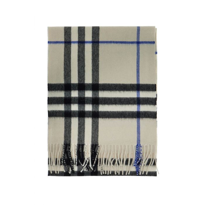 Checked Cashmere Scarf