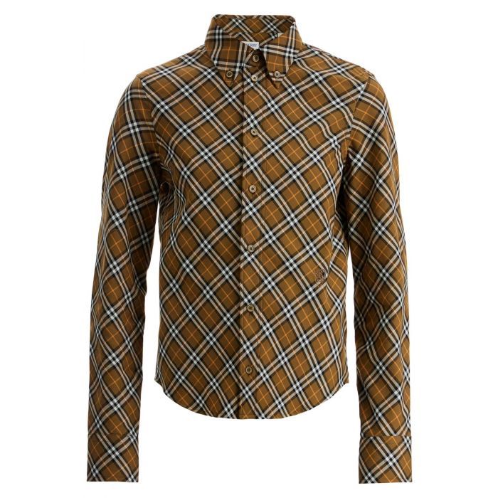 Checked Cotton Shirt