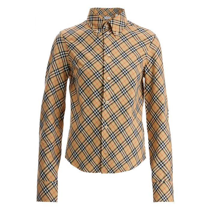 Checked Cotton Shirt