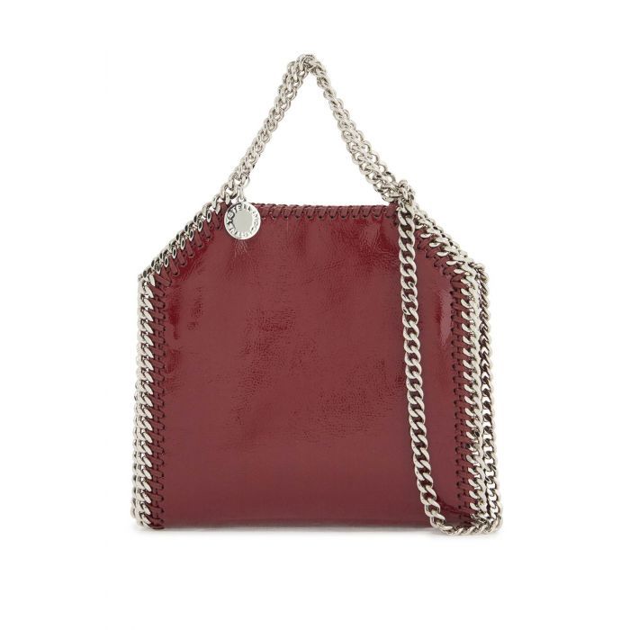 Falabella Patent Tiny Tote Bag