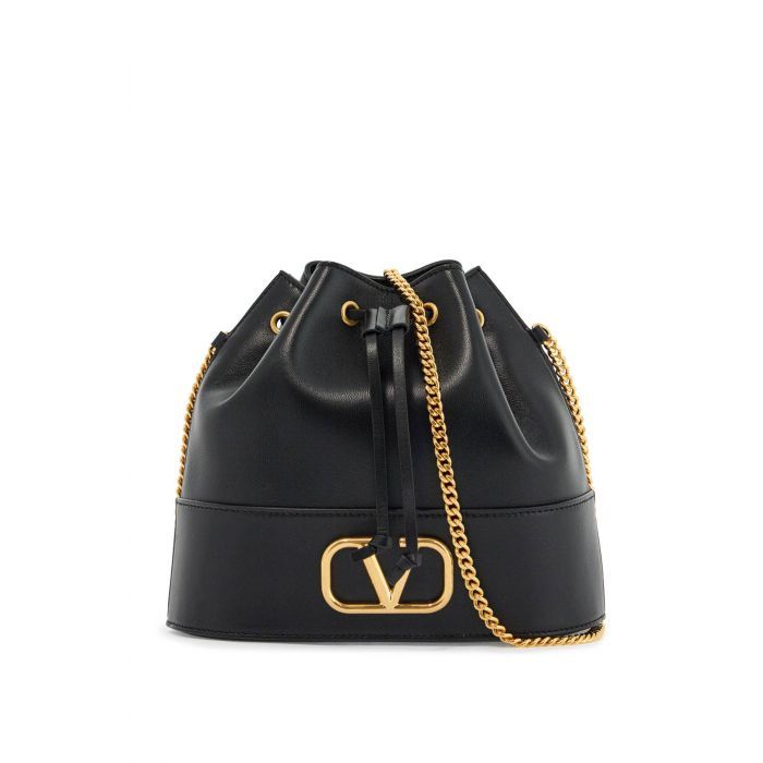 chain mini bucket bag