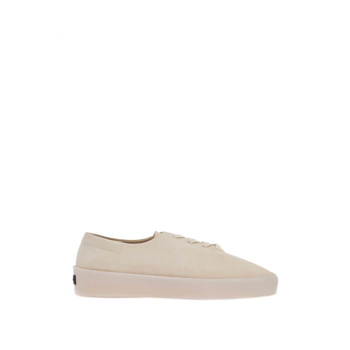 101 bone minimalist suede sneakers