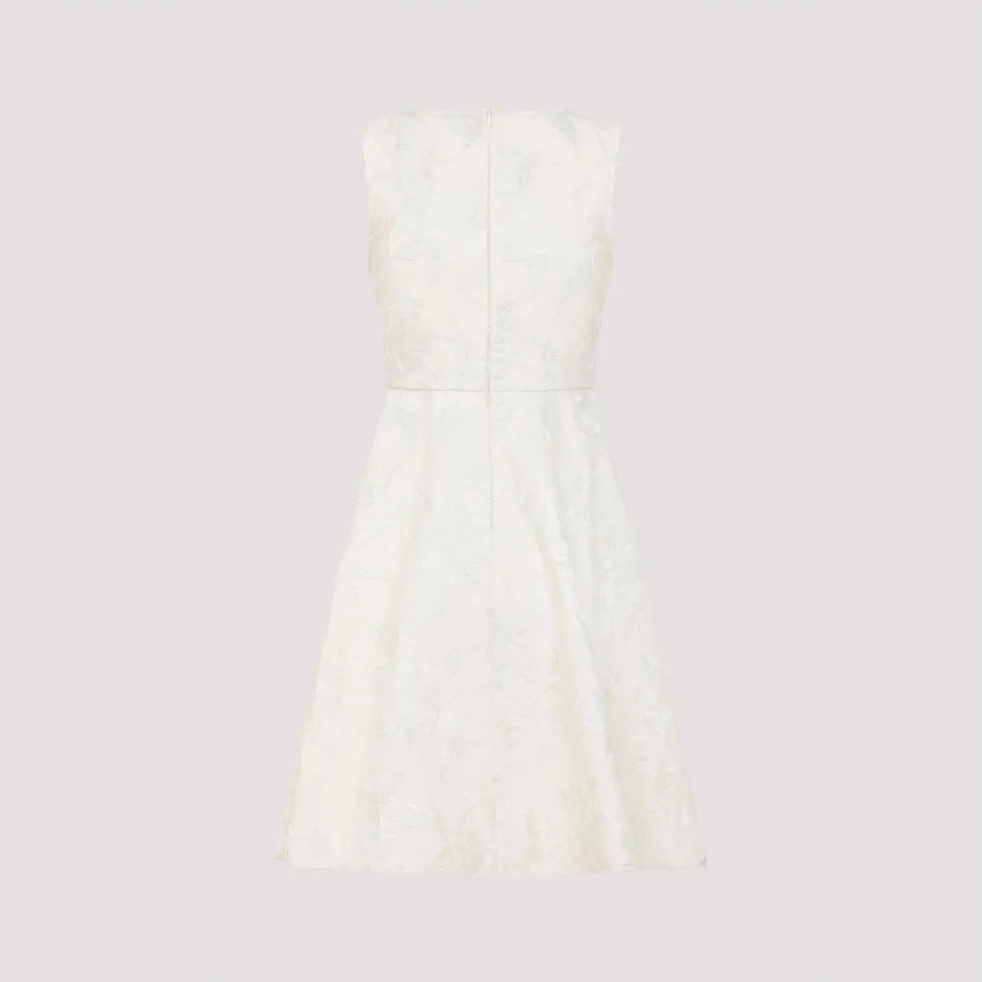 Floral Gabardine Dress