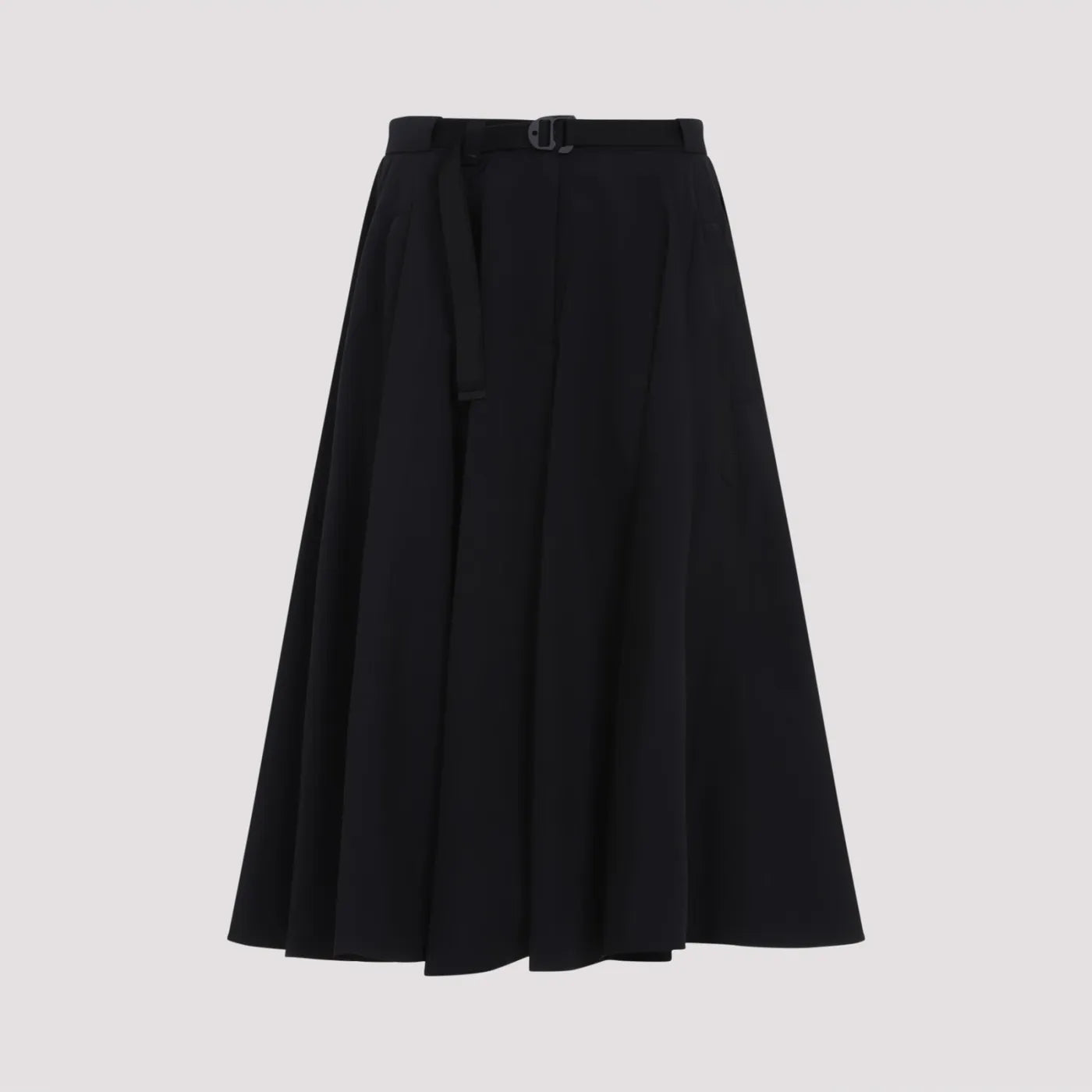 Belted Midi Skirt