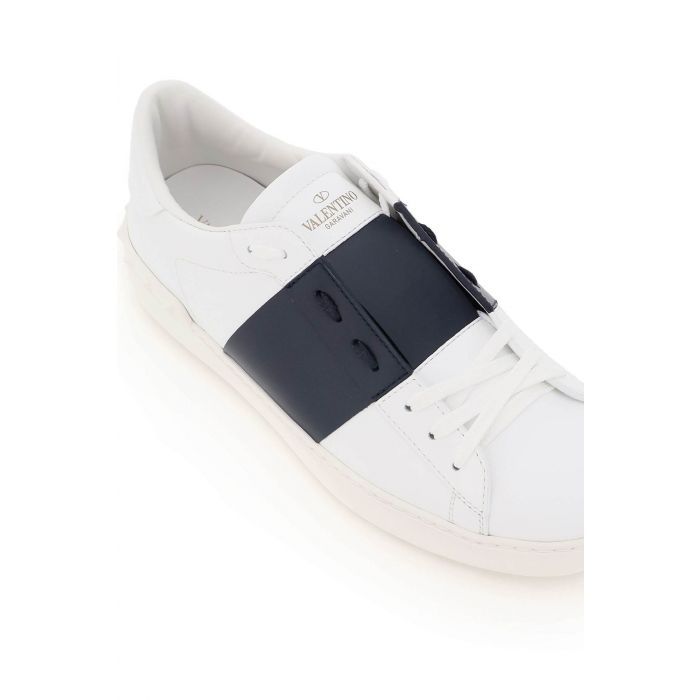 Open Calfskin Sneakers