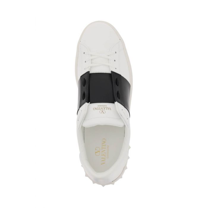 Open Calfskin Sneakers