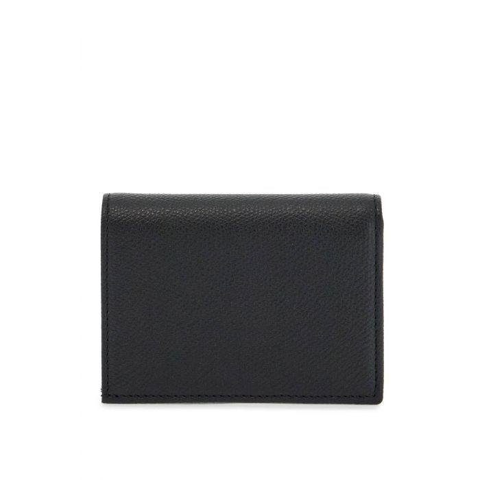 VLOGO SIGNATURE GRAINY CALFSKIN WALLET