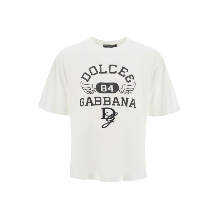 DG embroidery printed t-shirt