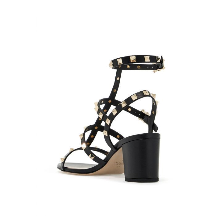 ROCKSTUD ANKLE STRAP SANDAL 60 MM