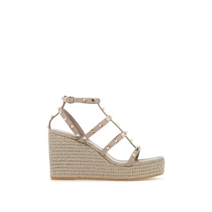 Rockstud Wedge Sandals