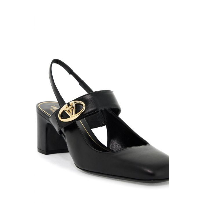 VLOGO LOCKER MARY-JANE SLINGBACK PUMPS