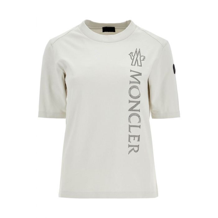 textured logo t-shirt