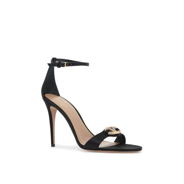 VLogo Signature Satin Sandals