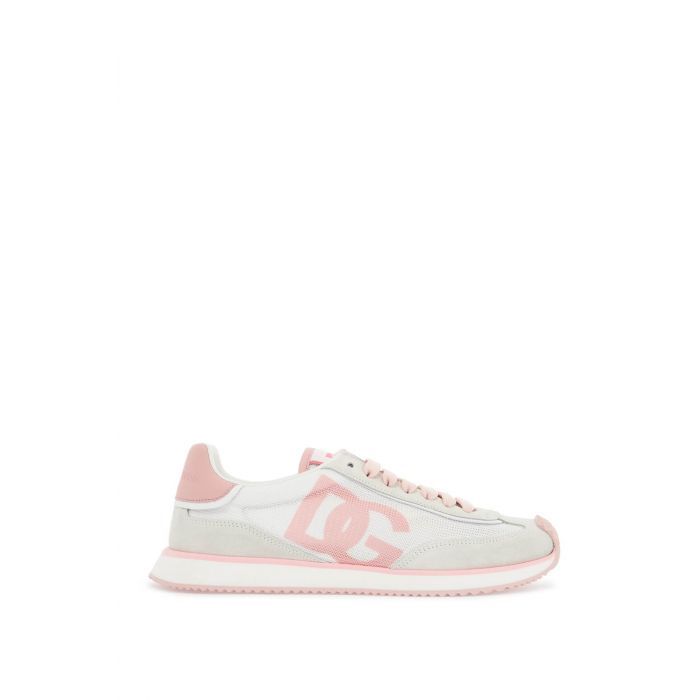 Mixed-material DG CUSHION sneakers