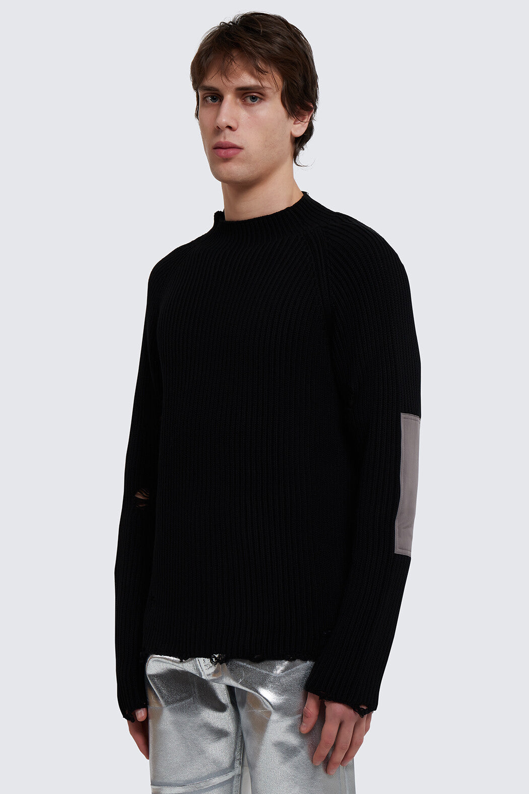 Distroyed Knit Sweater