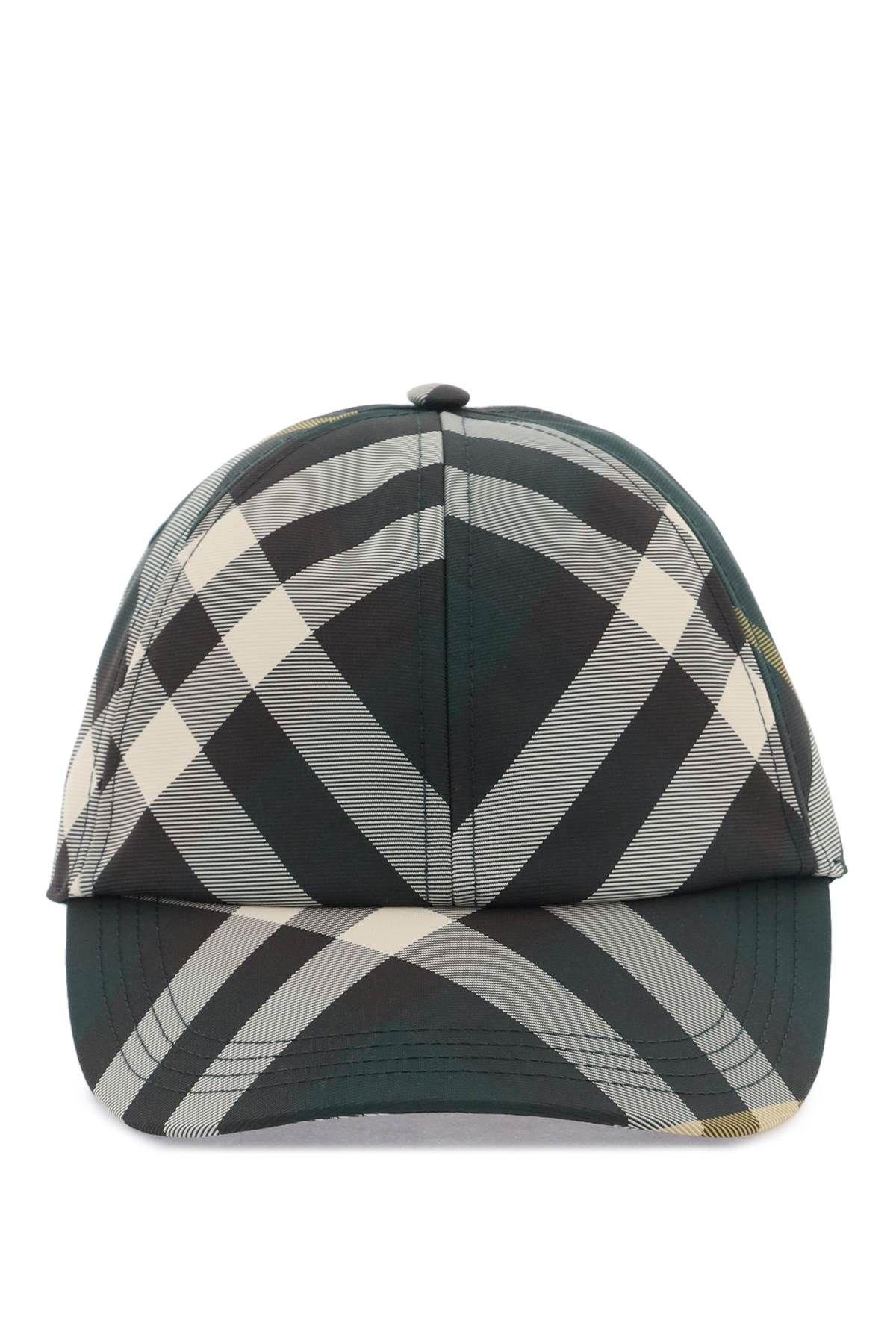 Unisex Check Baseball Cap