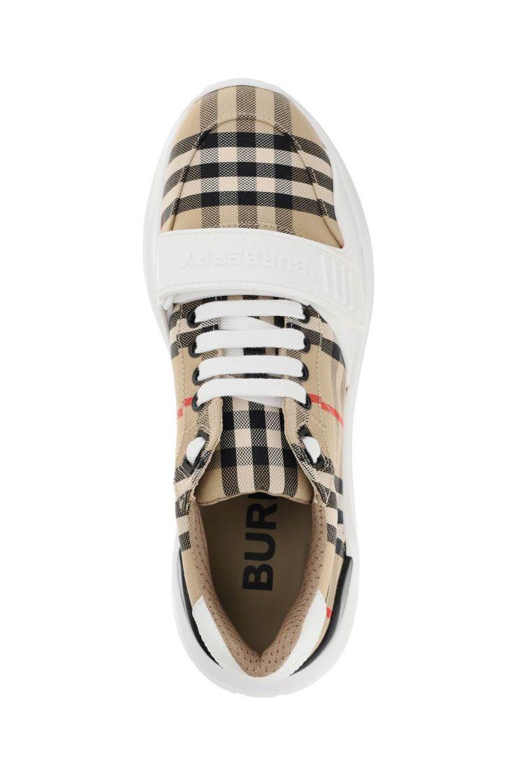 Logo Check Sneakers